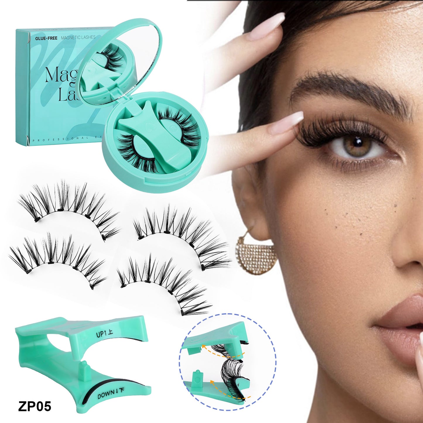 Reusable Magnetic Eyelashes