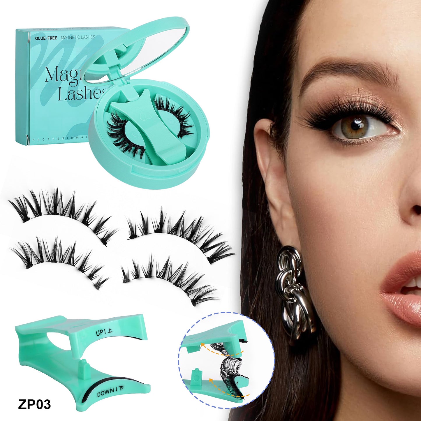 Reusable Magnetic Eyelashes