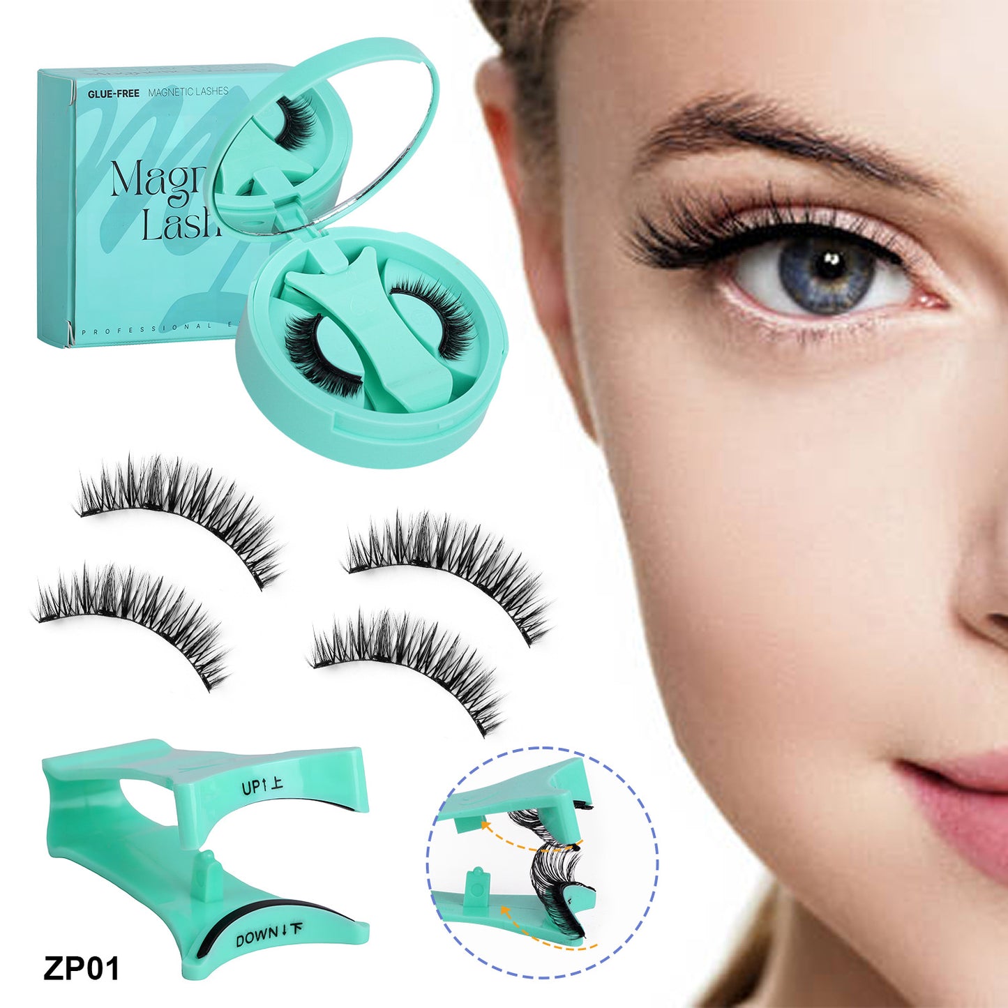 Reusable Magnetic Eyelashes