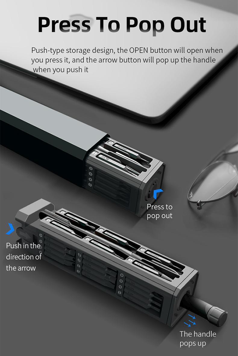 All-in-one precision electric screwdrive