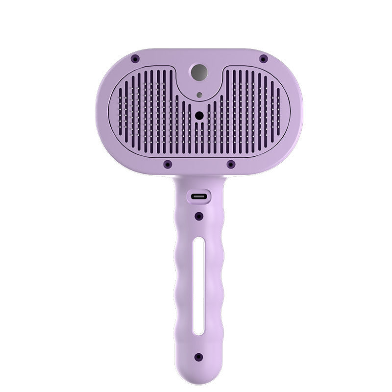 š„Hot SaleāØSelf-Cleaning Spray Pet Brush for Shedding