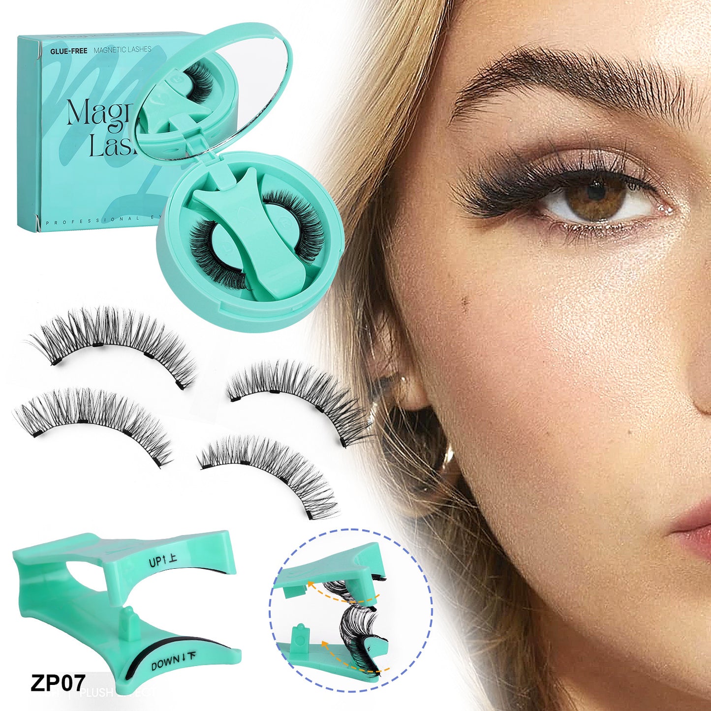 Reusable Magnetic Eyelashes