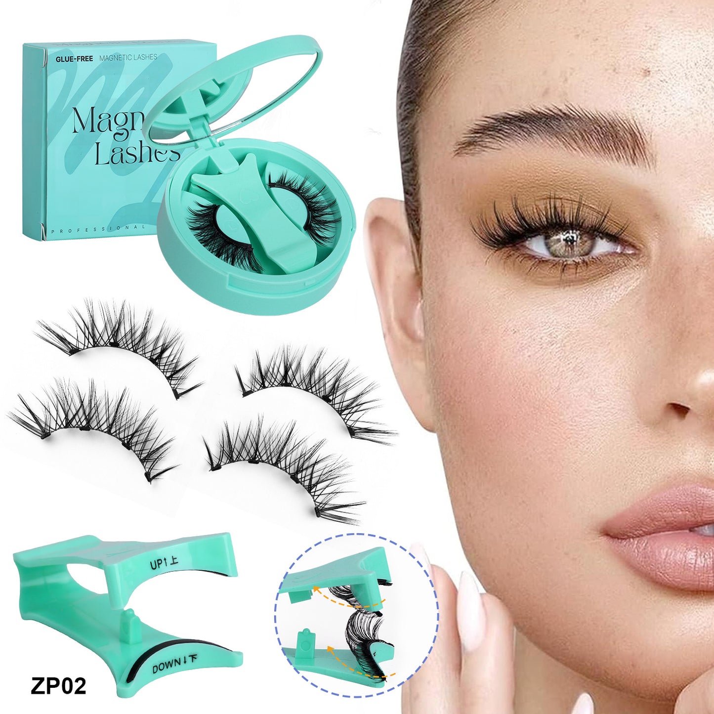 Reusable Magnetic Eyelashes