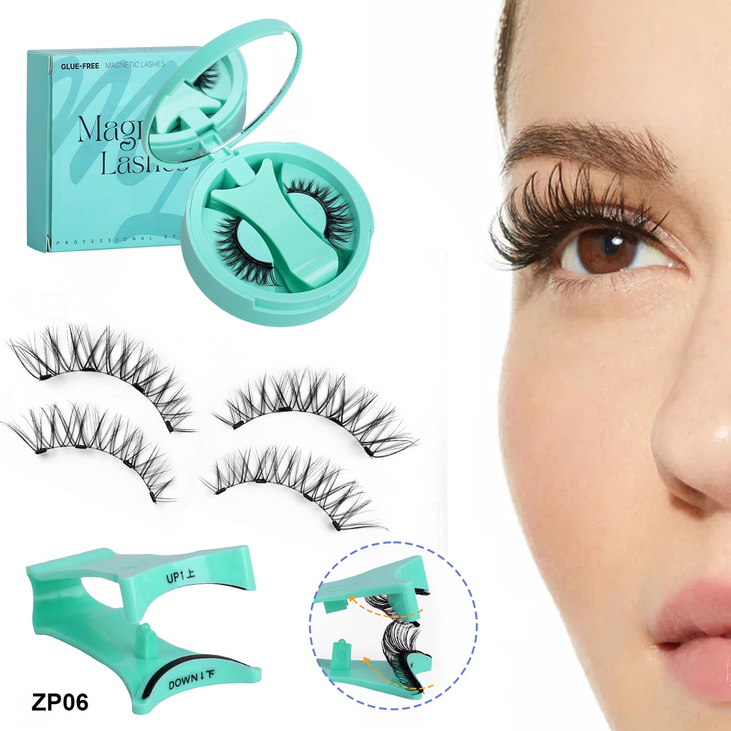 Reusable Magnetic Eyelashes