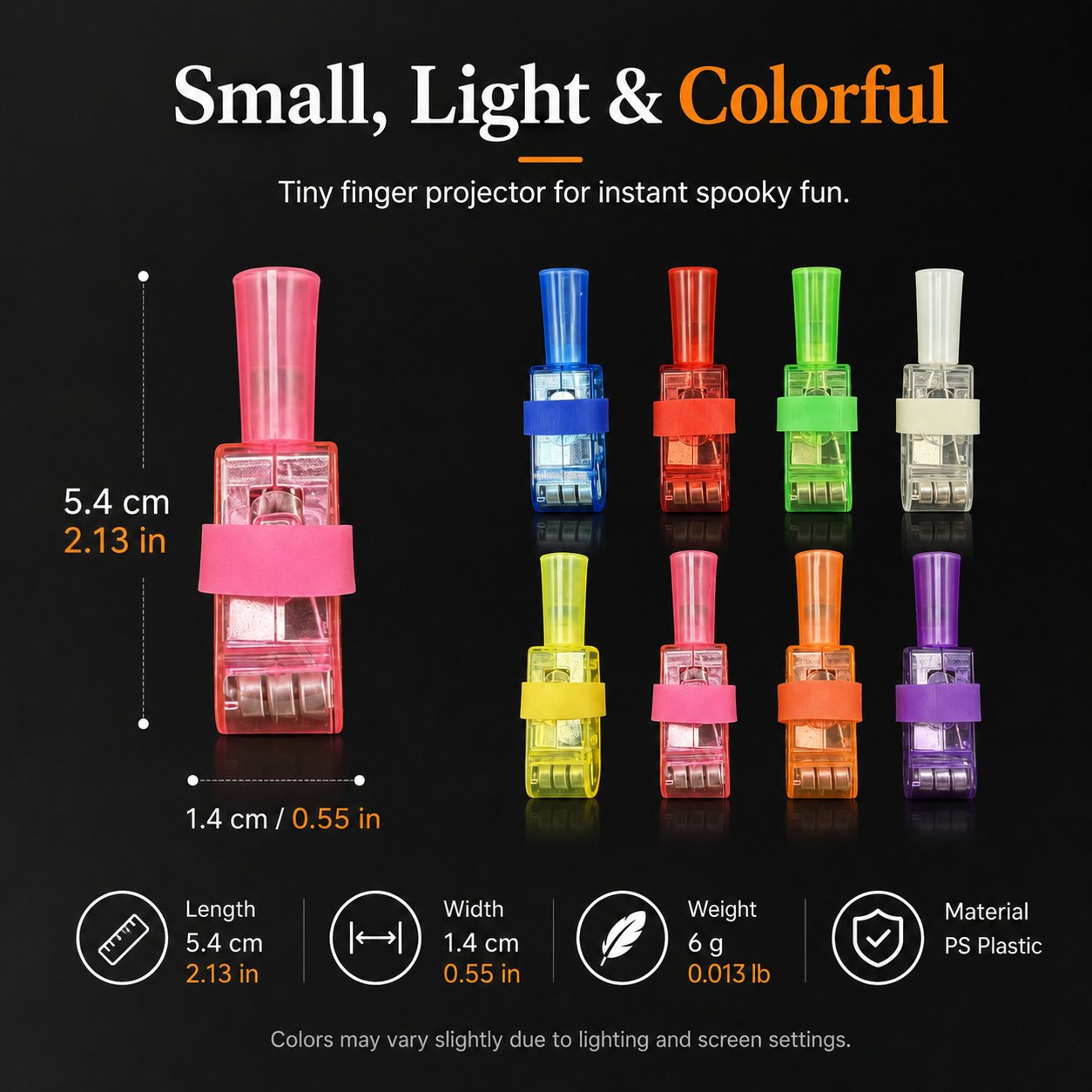 š Halloween Finger Projector Lights ā Mini Pattern Projector