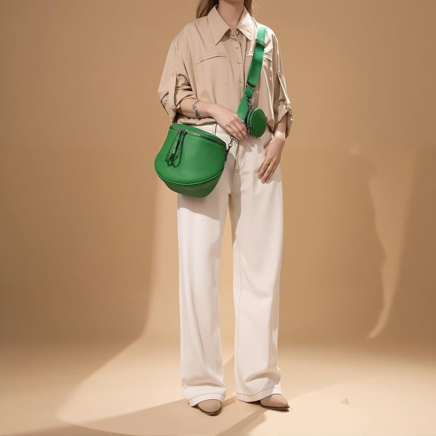 š2026 NEW ARRIVALš Large Fanny Pack Crossbody Sling Bags