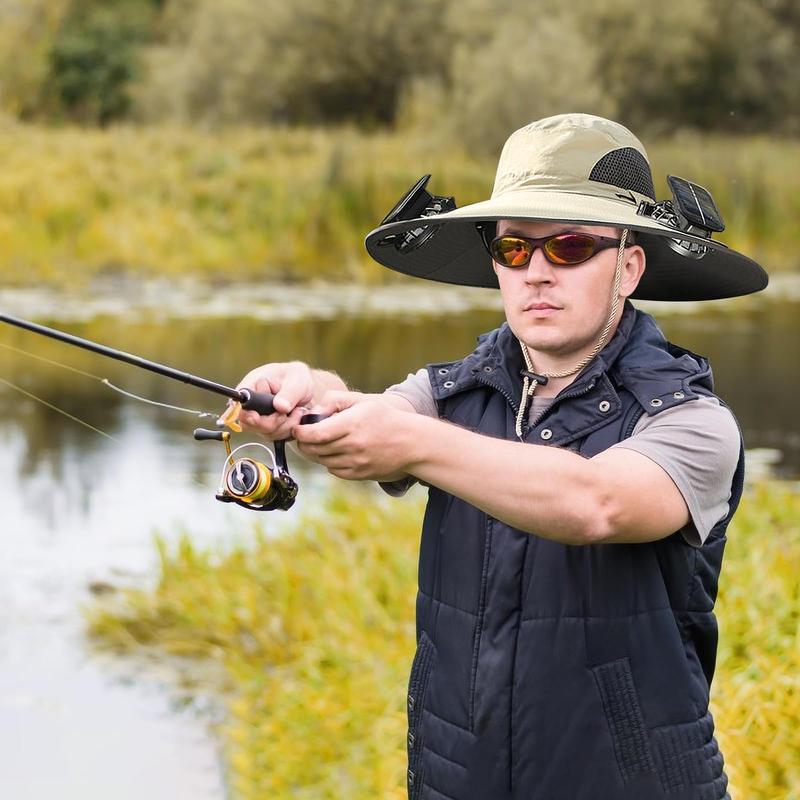 😎 Solar-Powered Cooling Hat 🌞Keeps You Chill❄️