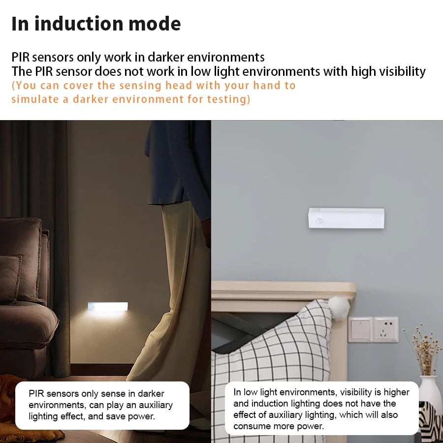 🎁Last Day Sale 49% OFF🔥💡Punch-free Smart Sensor Magnetic Rechargeable LED Lights