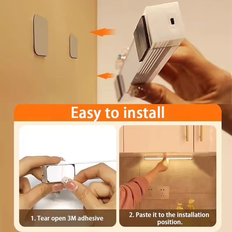 🎁Last Day Sale 49% OFF🔥💡Punch-free Smart Sensor Magnetic Rechargeable LED Lights