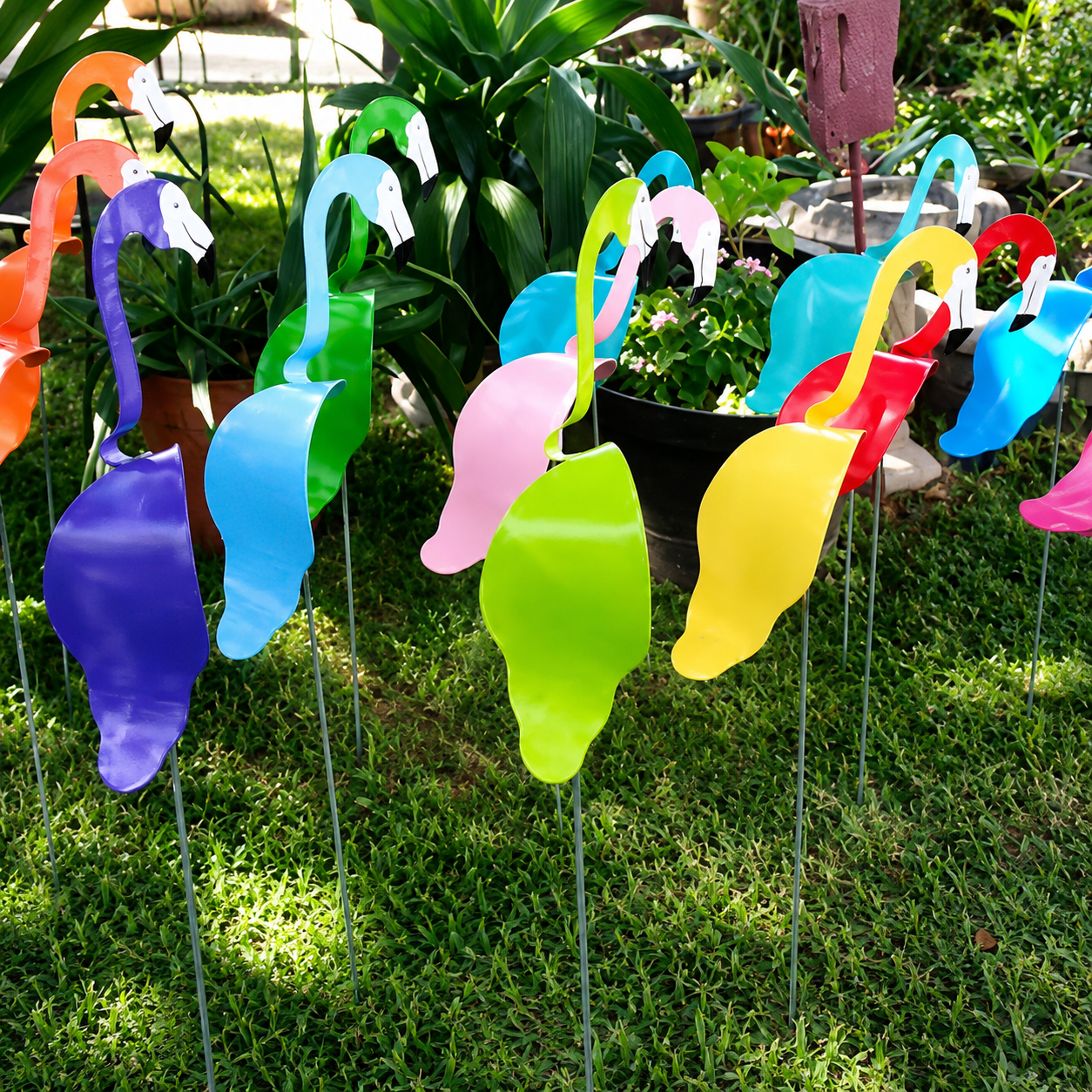 🐦 50% OFF Today | Florida Dancing Birds Metal Garden Art 🌿