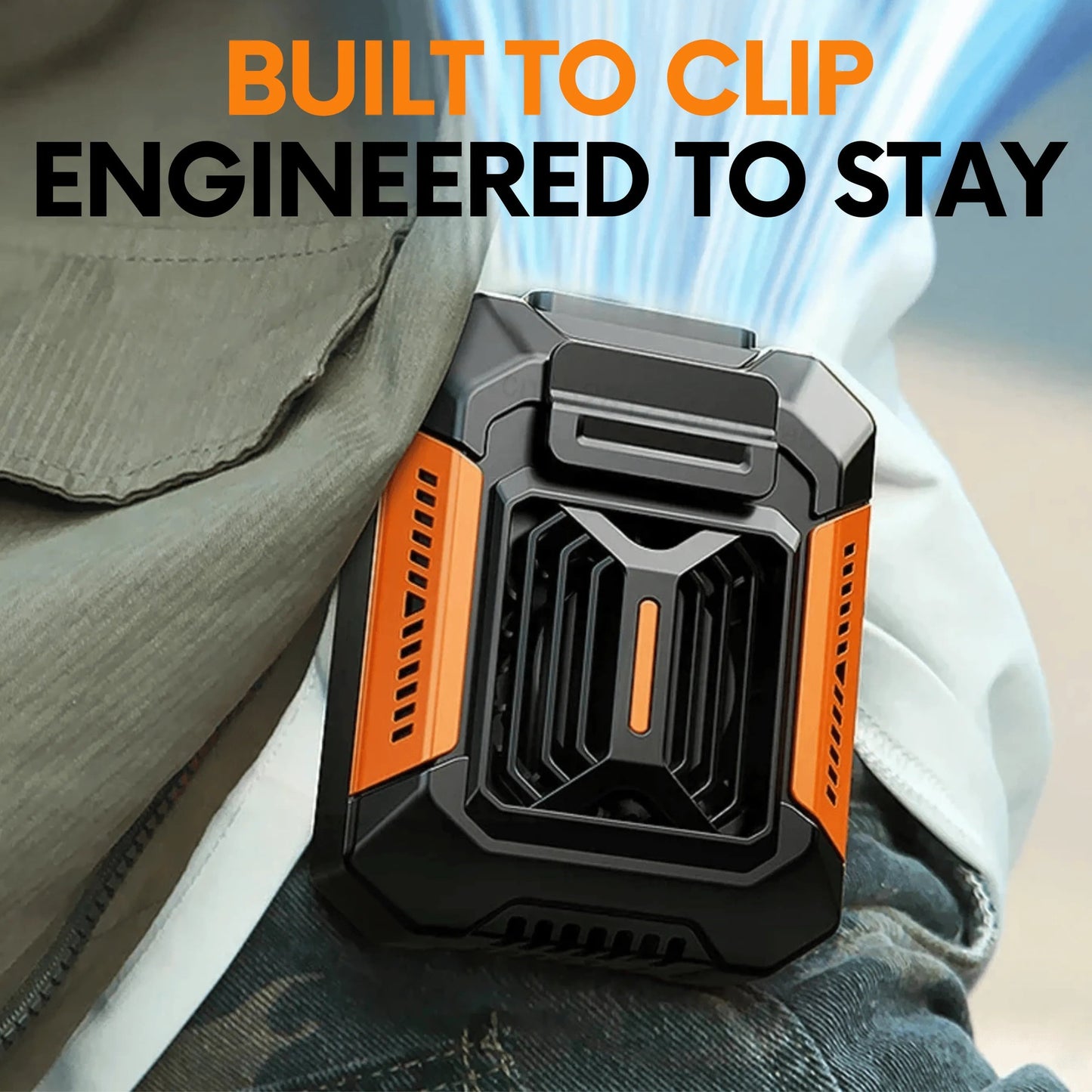 🔥 Clip-On Cooling Fan – Summer Sale! ❄️ Stay Cool Anywhere 🌬️ Limited Time Offer!