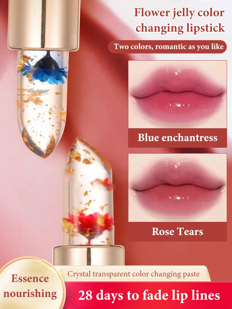 💄Flower Color Changing Lipstick