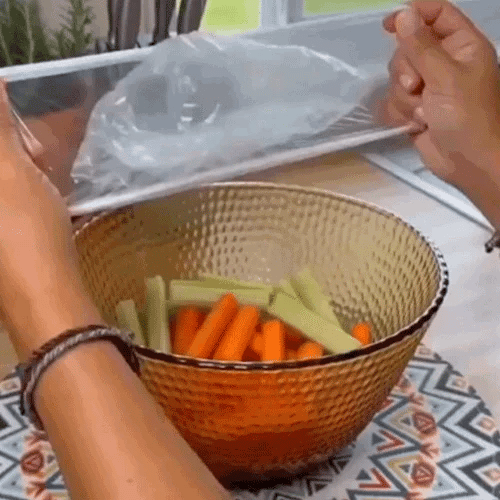 🔥Buy 2 Get 1 Free Now ✨Disposable Food Covers Fresh Keeping Bags (100pcs)🌿