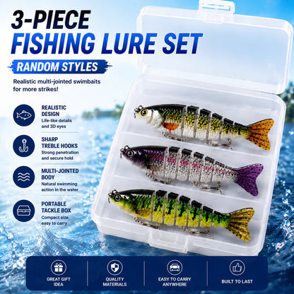 🐟 Bionic Swimbait Lure – Lifelike Motion That Triggers More Strikes