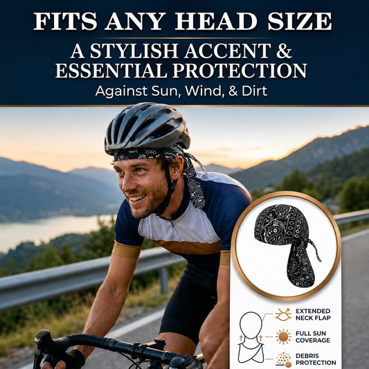 🔥 Buy 1 Get 1 Free🔥 Elastic Cycling Sports Cap – Sweat-Wicking Helmet Liner