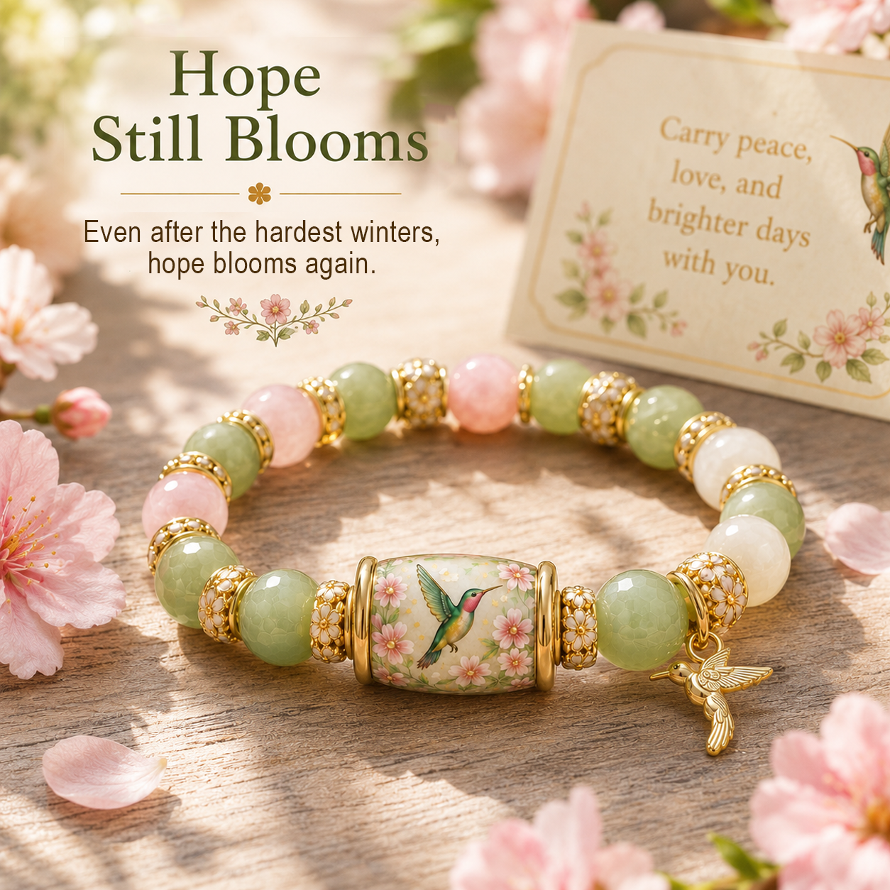 🔥Hot Sale 49% off🌿 Love, Peace & Spring Blessings 💖 | 2026 Limited Edition Bracelet