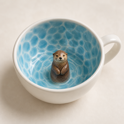 Hidden Animal Mug | 3D Surprise Cup – 6 Styles