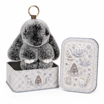 🐰 Handcrafted Soft Bunny Charm: Adorable Plush Rabbit Ornament 🎀