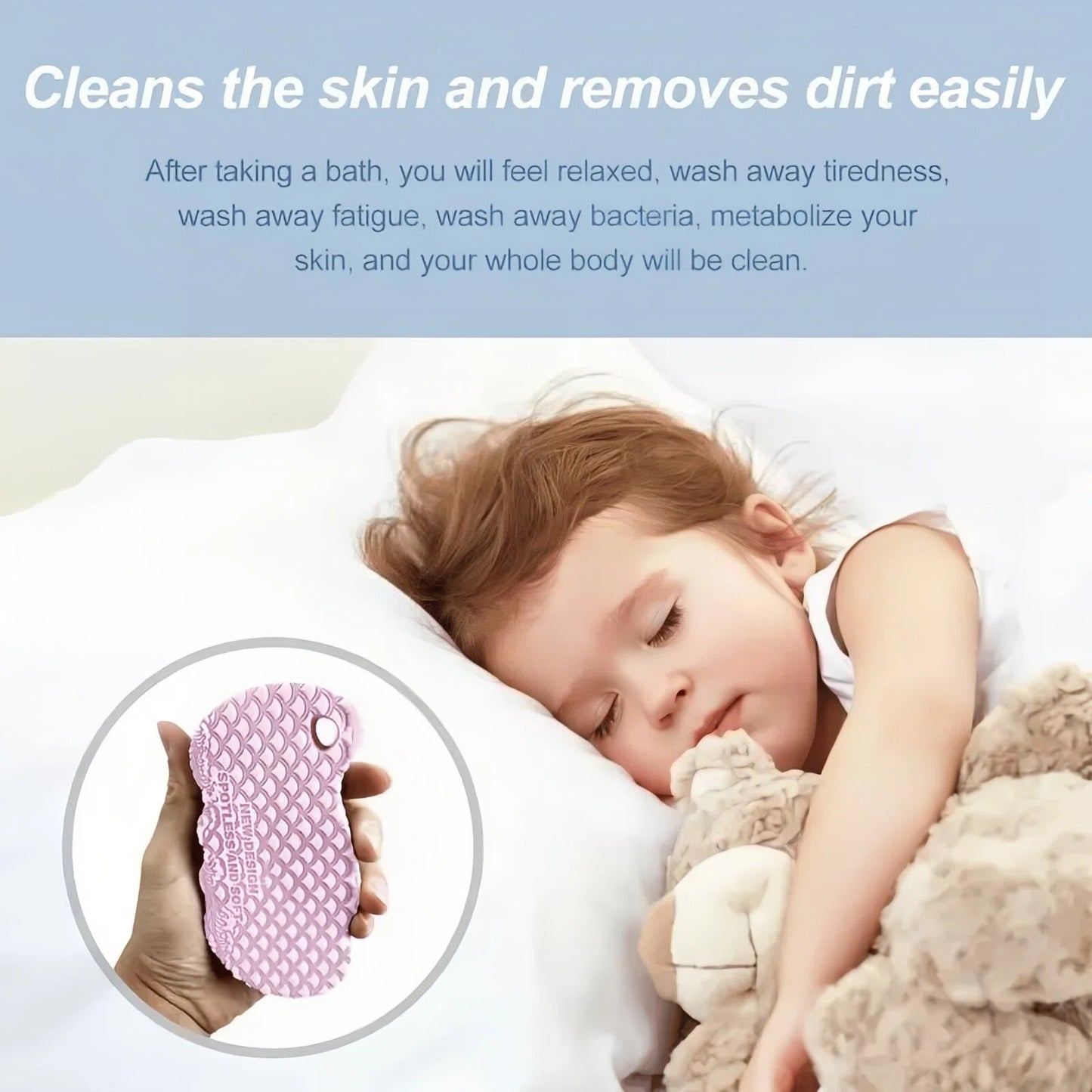 🎁Limited Promotion 49% OFF✨Magic Exfoliating Bath Sponge