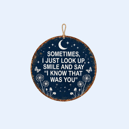 🌿 Limited-Time 49% OFF | Memorial Hanging Garden Sign 🦋 A Heartfelt Reminder of Loved Ones Nearby