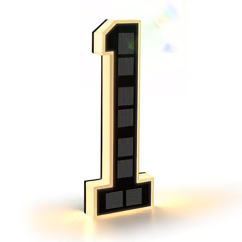 🌞Solar-Powered Outdoor House Number Light🔢