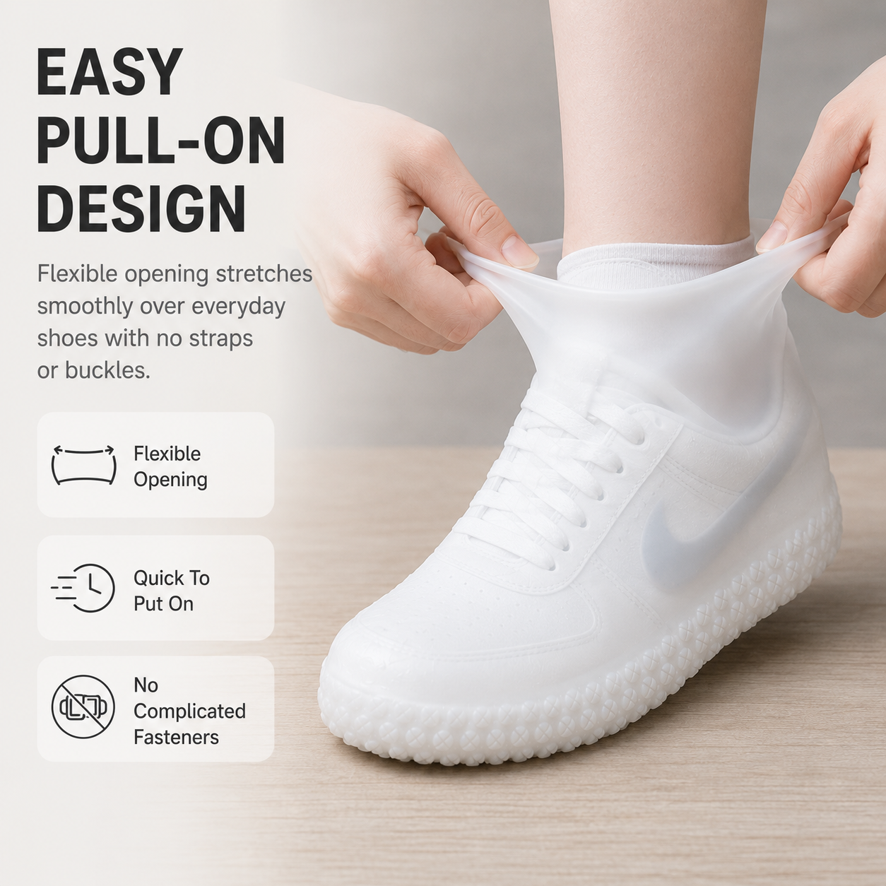 🔥 LAST DAY 40% OFF! 🌧️ Reusable Waterproof Shoe Covers – Foldable Rain & Mud Protectors👟