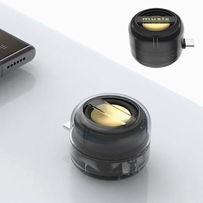 🔊Portable 5X Speaker Amplifier–Plug & Play for Music/Calls
