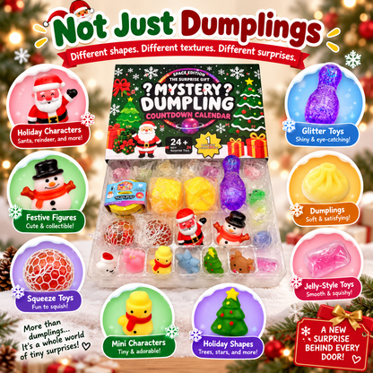 🎄 Space Edition Mystery Squishy Countdown Calendar | 🎁 24 Days of Different Surprises