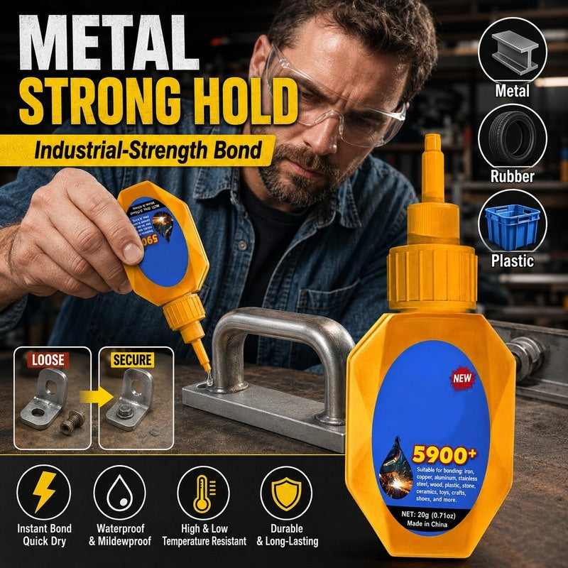 Quick-Dry Multifunctional Super Glue Adhesive