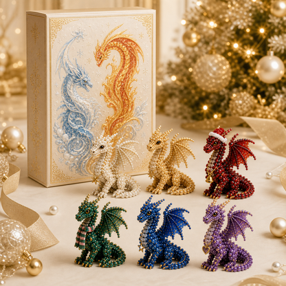 🐉✨ 24 Days of Pearl-Inspired Dragons Advent Calendar - 24 Christmas Collectibles