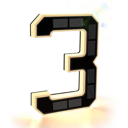 🌞Solar-Powered Outdoor House Number Light🔢