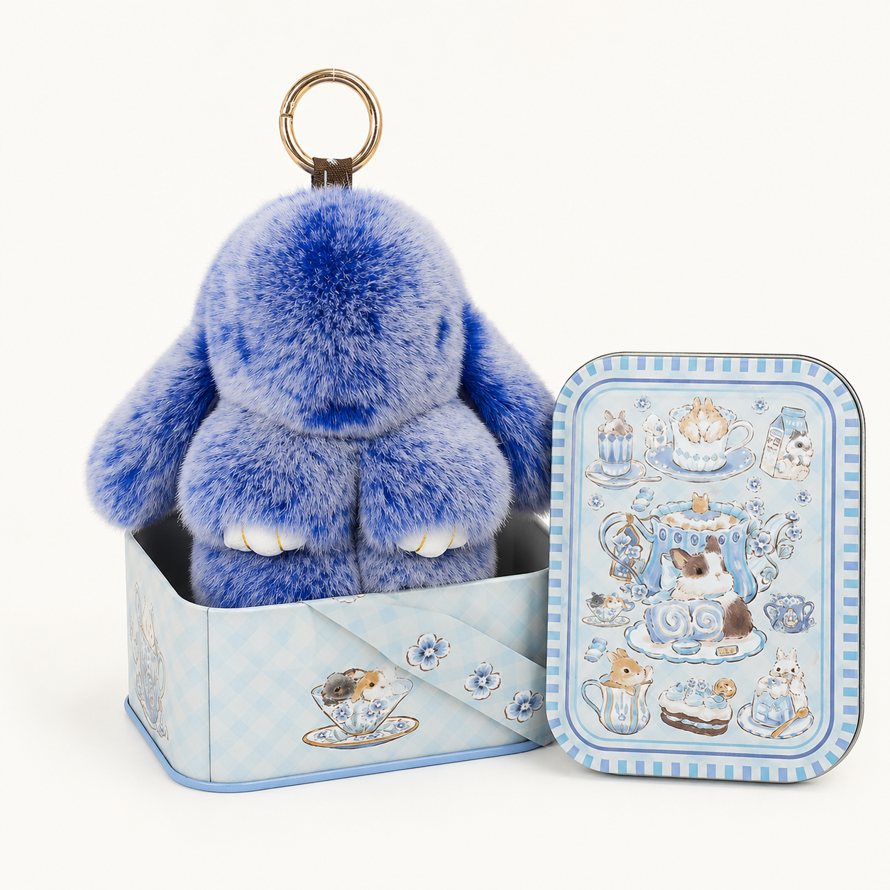 🐰 Handcrafted Soft Bunny Charm: Adorable Plush Rabbit Ornament 🎀