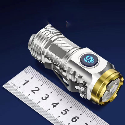 👾 Hot Sale 49% OFF 🔥 | Three-Eyed Monster Flashlight 🔦 Mini Portable Light for Bags, Keys & Fun