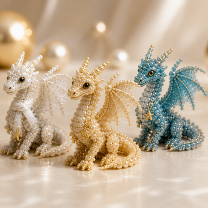 🐉✨ 24 Days of Pearl-Inspired Dragons Advent Calendar - 24 Christmas Collectibles
