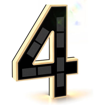 🌞Solar-Powered Outdoor House Number Light🔢