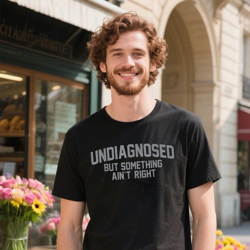 'Undiagnosed But Something Ain't Right' Humor T-Shirt