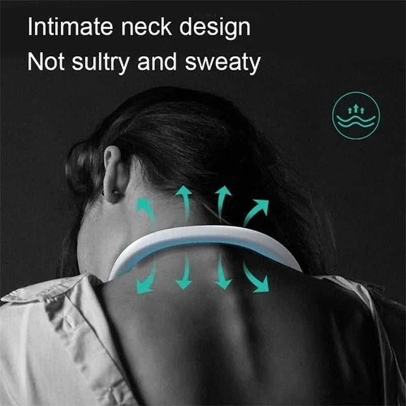 ⏳ Limited-Time 50% OFF ⏰ Portable Neck Fan 🌬️ Hands-Free Cooling for Summer Travel & Outdoor Use