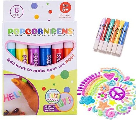 🎁🔮Magic Pen – Draw in 3D with a single stroke!🎄 DIY bubble "popcorn" effect drawing pens – Buy 3 Get 2 🔥