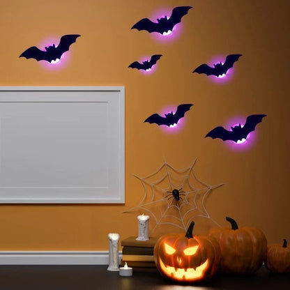 🔥🦇Halloween 3D Lighted LED Flashing Bats🎃
