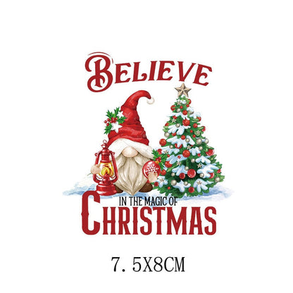 15PCS Christmas Mystery DTF Transfer Bundle – Ready to Press Holiday Designs for Festive DIY Creations