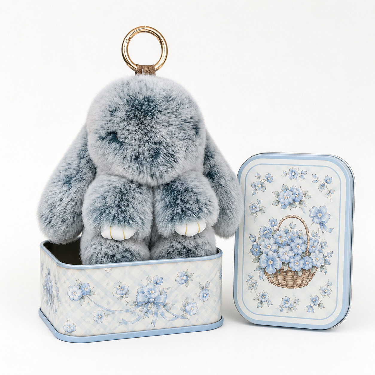 🐰 Handcrafted Soft Bunny Charm: Adorable Plush Rabbit Ornament 🎀
