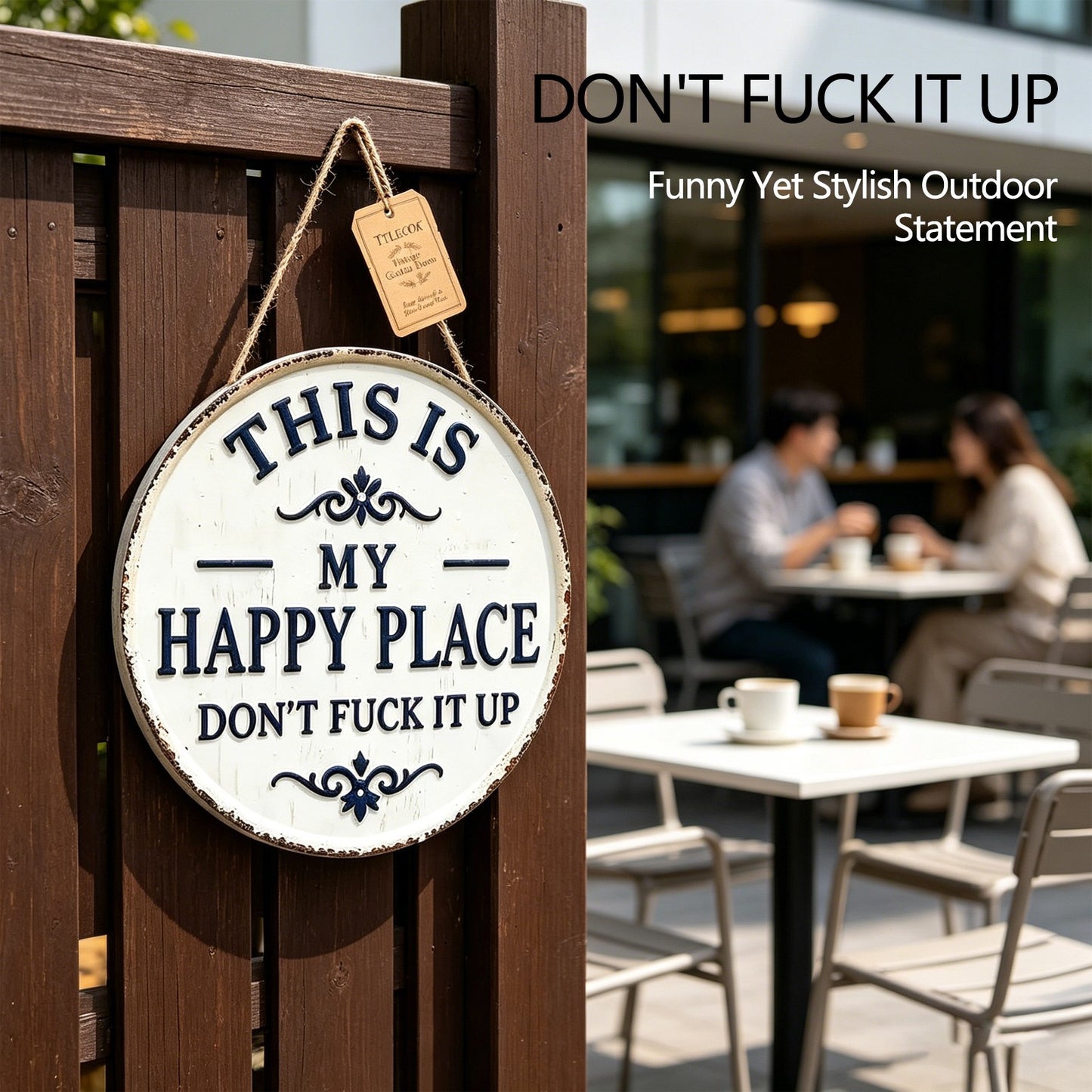 🔥 Hot Sale – 50% OFF My Happy Place Sign