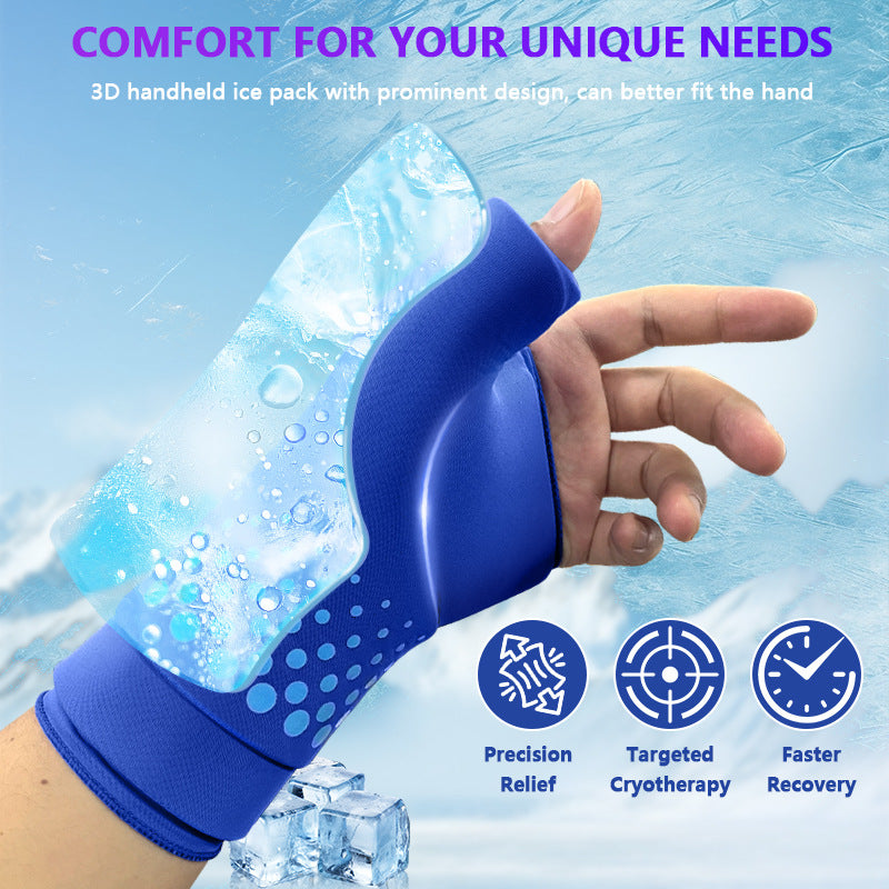 💯💯 50% OFF !!! ⏰ Thumb & Wrist Ice Pack Wrap - Thickened Ice Gel Pad for Pain Relief & Support