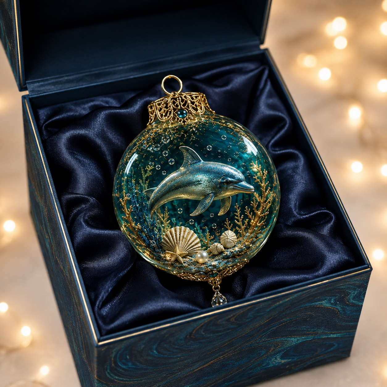 🌊🐢Ocean Wonders Christmas Ornament Collection | ✨Discover A World Beneath The Waves
