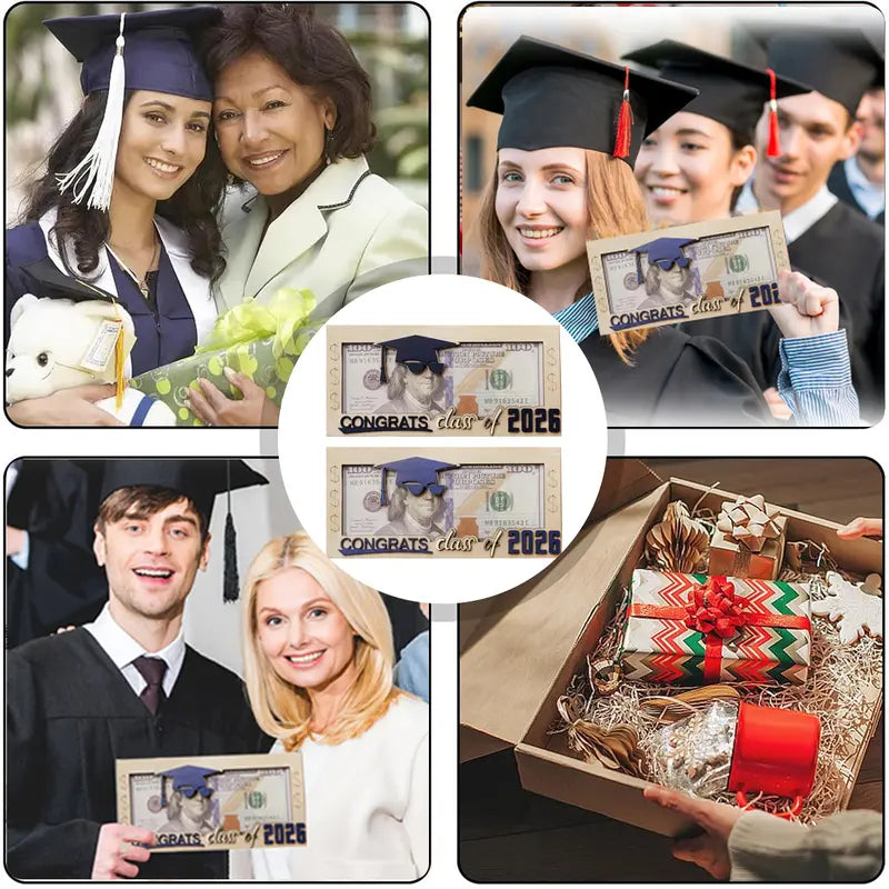 ⏰Ends Today: 50% OFF!👏Class of 2026 Graduation Money Holder – Stylish, Sentimental, Unforgettable