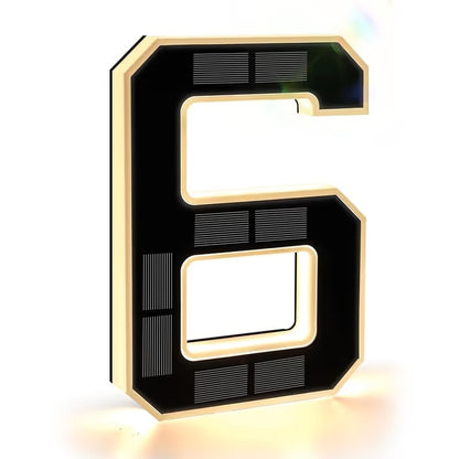 🌞Solar-Powered Outdoor House Number Light🔢