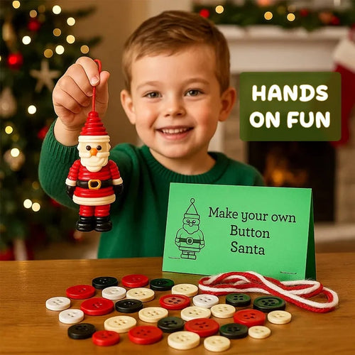 🔥Buy 1 Get 1 Free🎅☃️ DIY Button Ornament Kits
