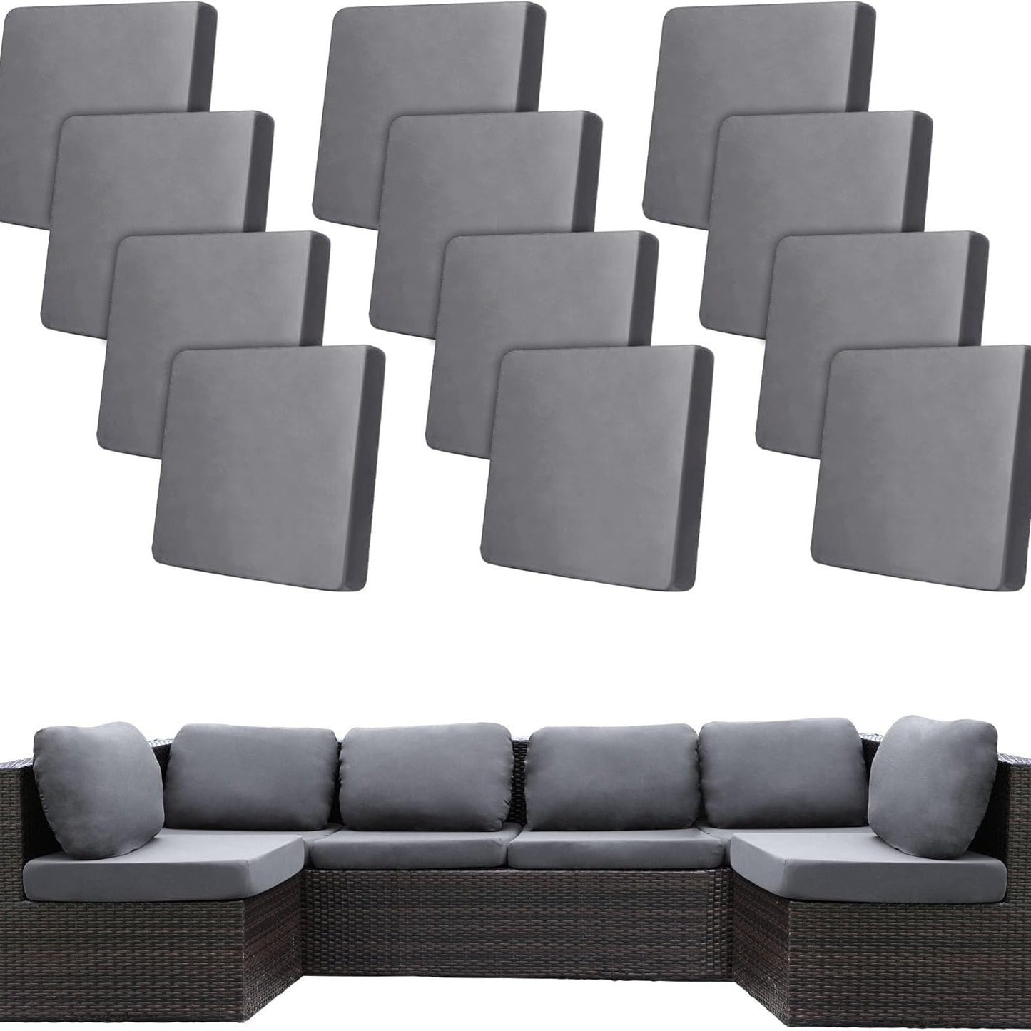 🪑 Stretch Sofa Cushion Covers