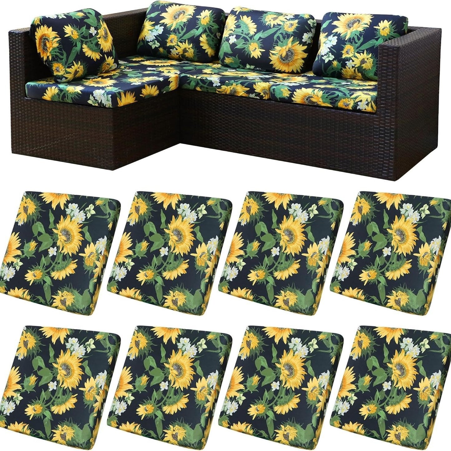 🪑 Stretch Sofa Cushion Covers