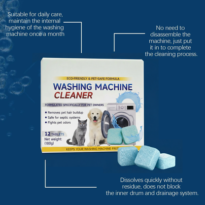 🔥👍 LIMITEDTIME ONLY 50% OFF - Eco Washing Machine Cleaner - Beat Pet Odors, Mold